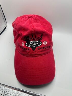Allan Vigil Ford Lincoln Mercury Red Baseball Cap